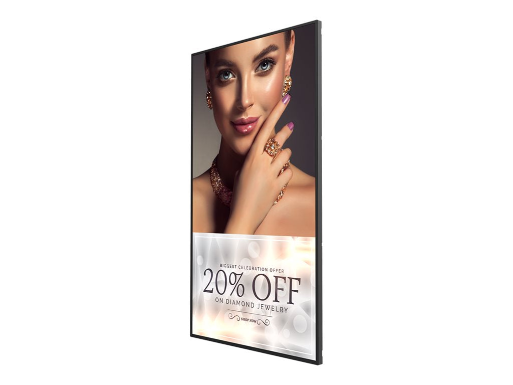 Planar UltraRes P Series URP55 - 55 Diagonal Class LED-backlit LCD display - digital signage - 4K UHD (2160p) 3840 x 2160 - edge-lit 998-2889-00