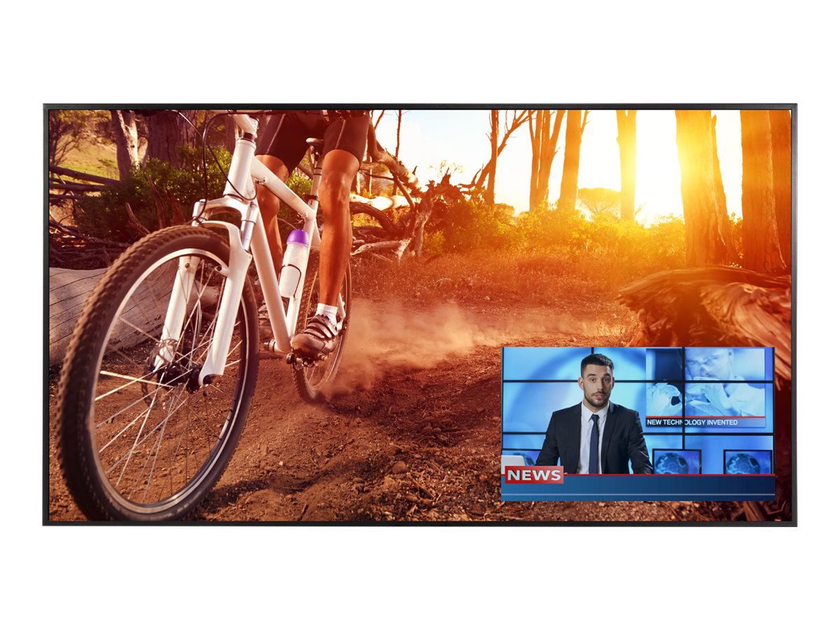 Planar UltraRes P Series URP55 - 55 Diagonal Class LED-backlit LCD display - digital signage - 4K UHD (2160p) 3840 x 2160 - edge-lit 998-2889-00