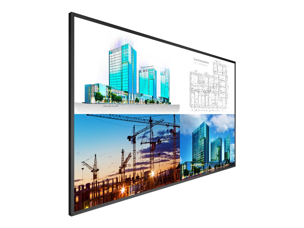 Planar UltraRes X URX85-ERO - 85 Diagonal Class LED-backlit LCD display - interactive digital signage - 4K UHD (2160p) 3840 x 998-2165-00