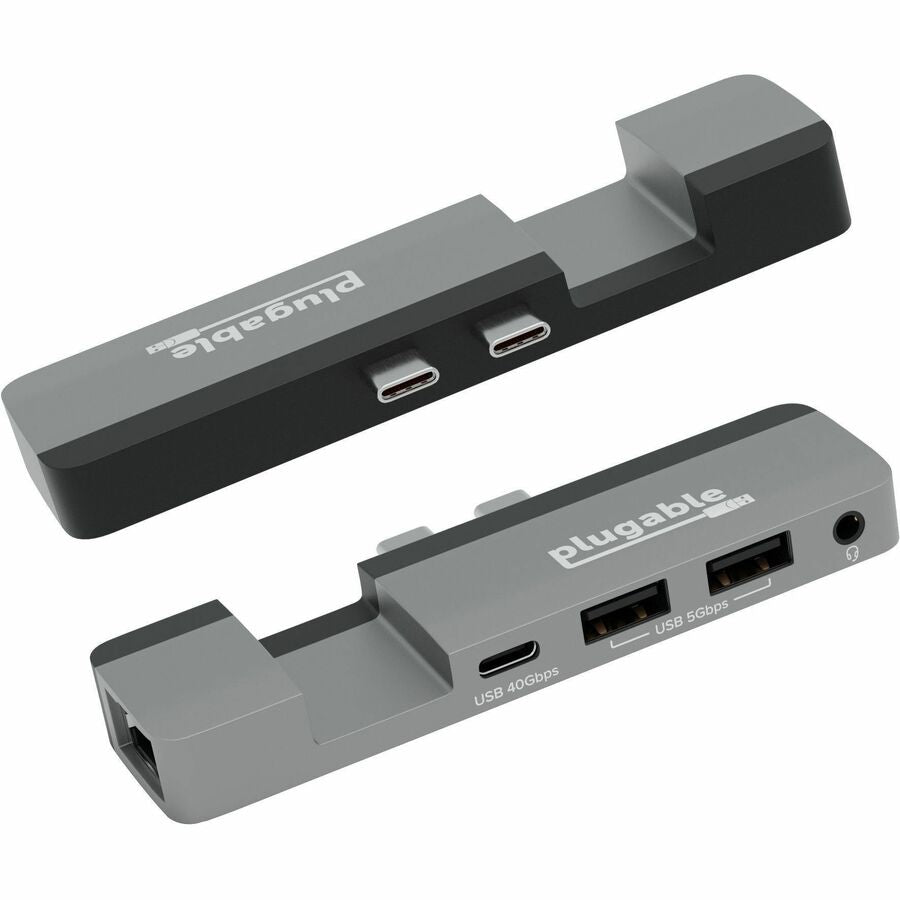 Plugable 5-in-1 USB C Hub Multiport Adapter for MacBook Pro 14/16 Inch and Macbook Air