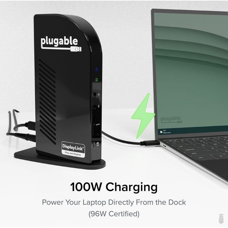 Plugable Plugable Usb-C Quad Hdmi Docking Station