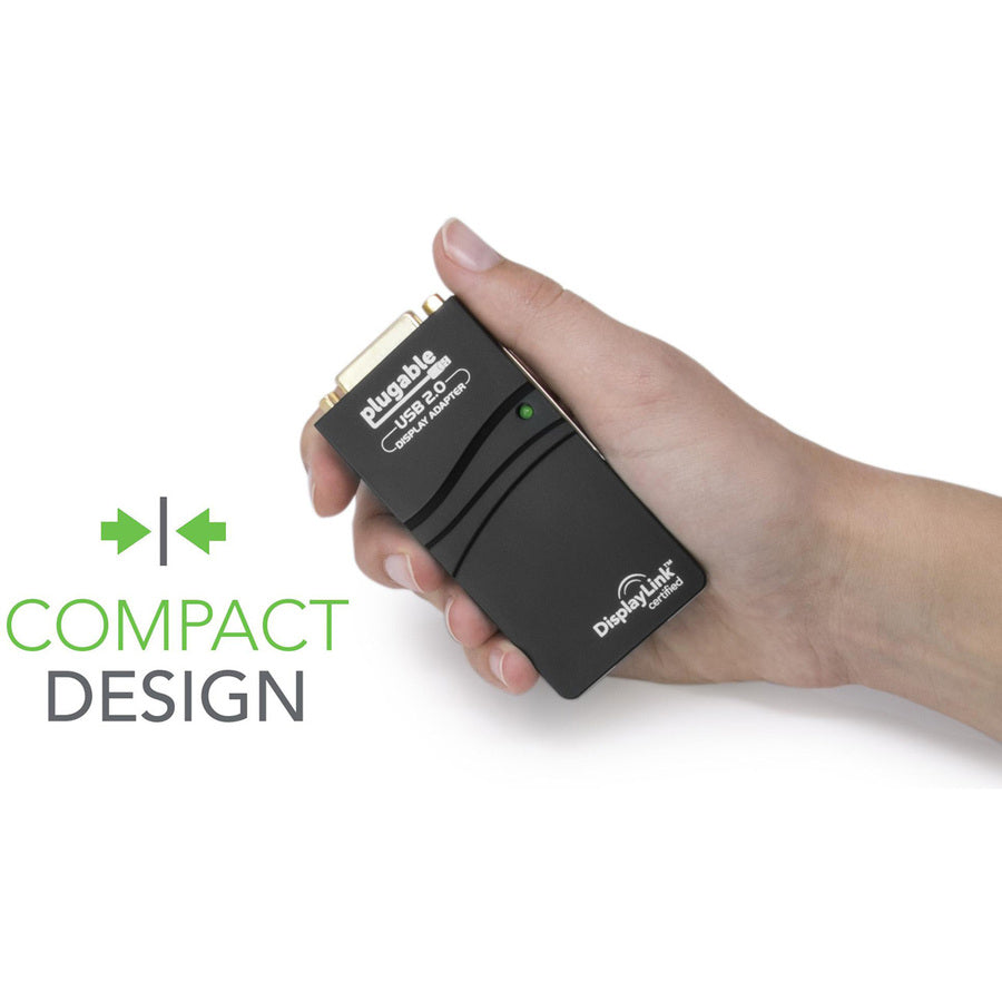 Plugable Usb 2.0 To Dvi/Vga/Hdmi Video Graphics Adapter