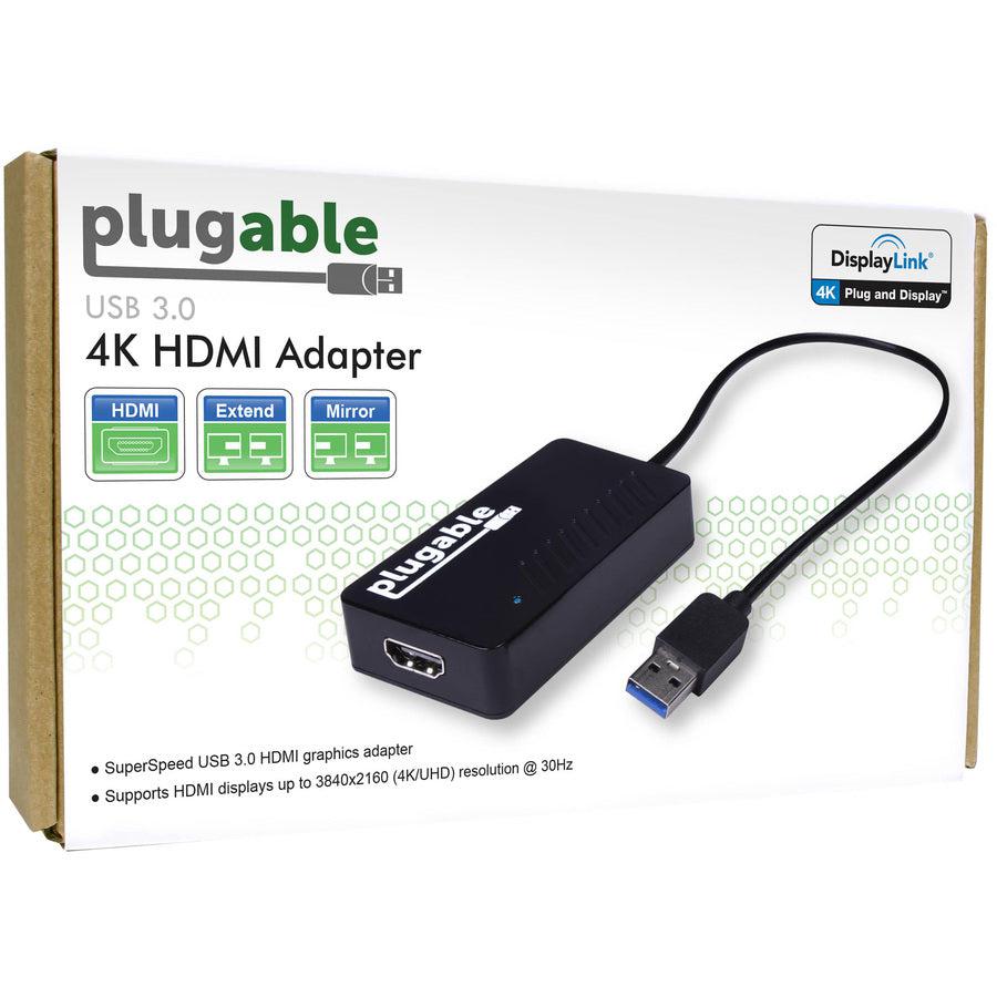 Plugable Usb 3.0 To Displayport 4K Uhd (Ultra-High-Definition) Uga-4Khdmi