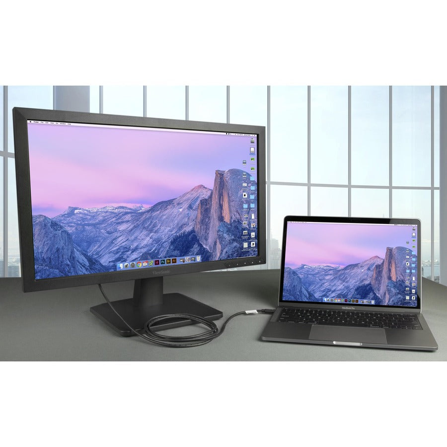 Plugable Usb C To Vga Cable - Connect Your Usb-C Or Thunderbolt 3 Laptop To Vga Displays Up To 1920X1080@60Hz