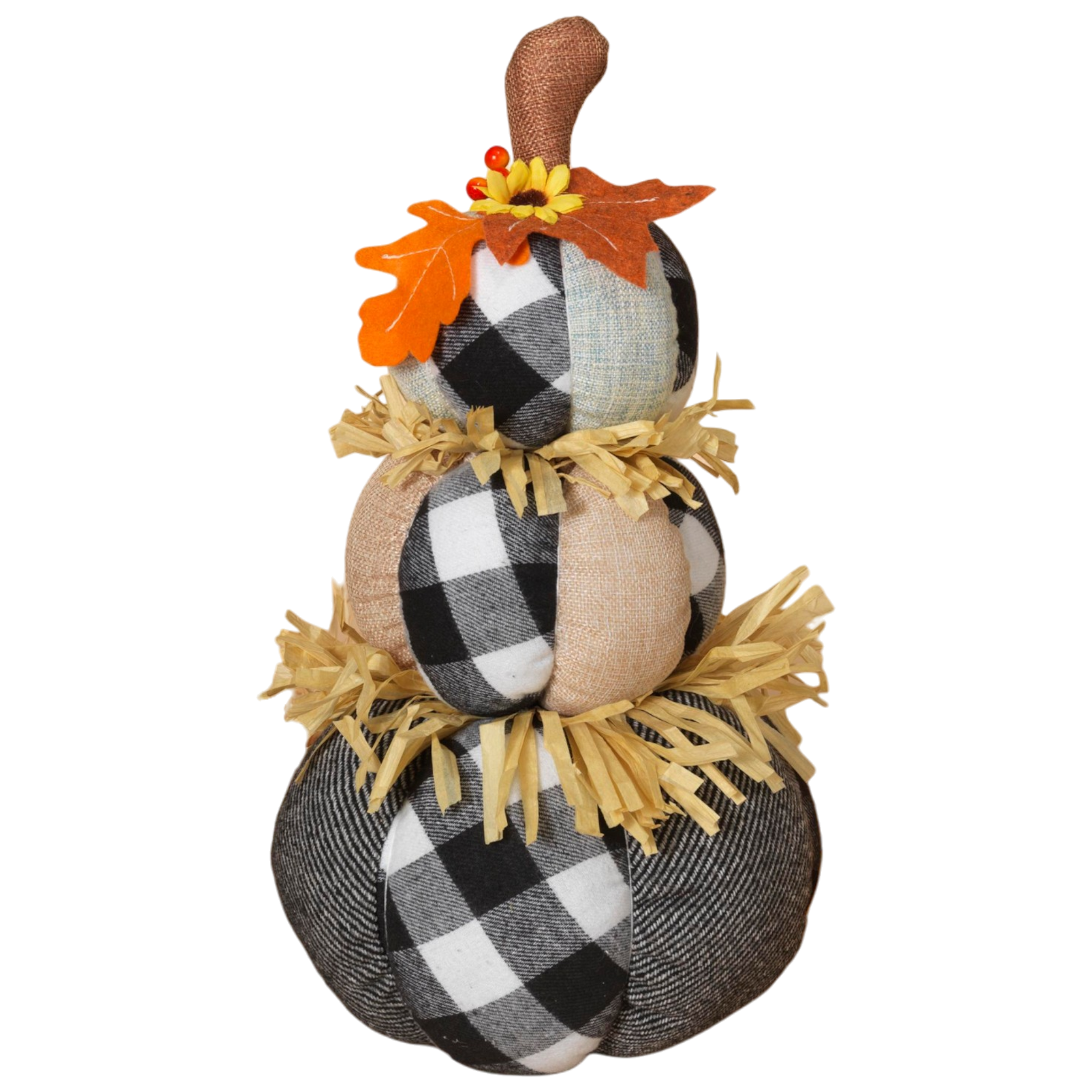 Plush Stacking Harvest Pumpkin