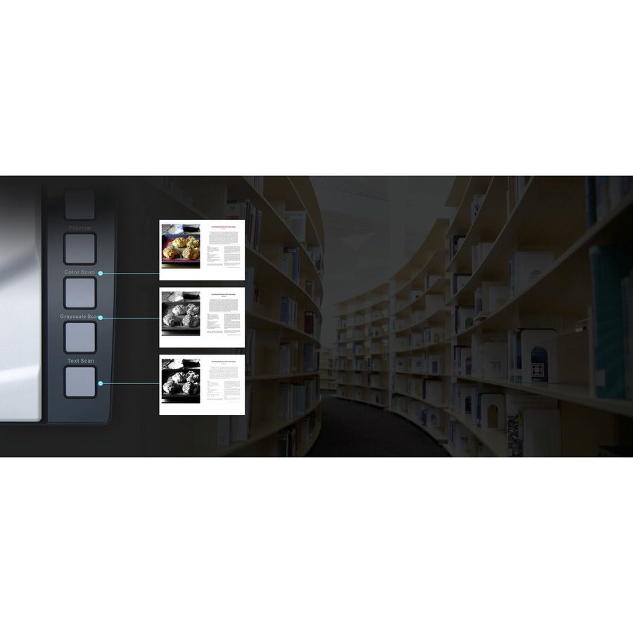 Plustek Opticbook A300Plus Flatbed/Adf Scanner