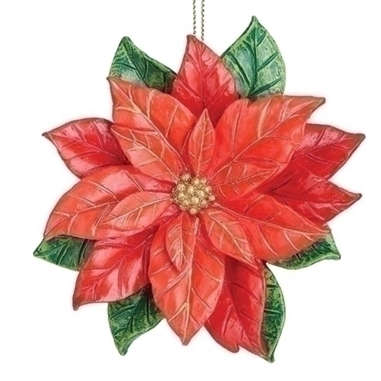Poinsettia Bloom Ornament
