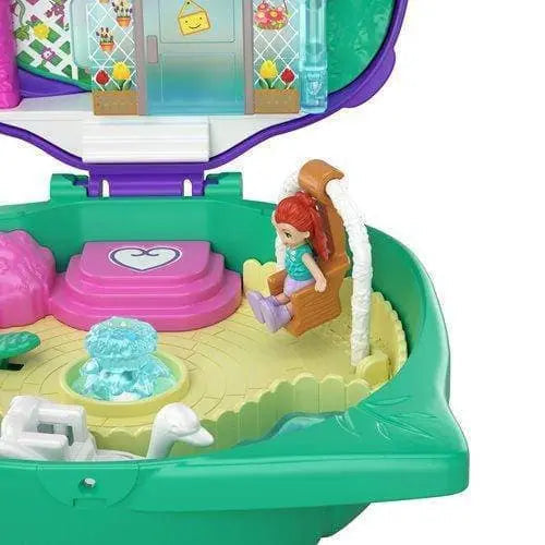 Polly Pocket Narwhal Compact with Interactive Figures for Kids 4+