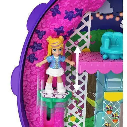 Polly Pocket Narwhal Compact with Interactive Figures for Kids 4+