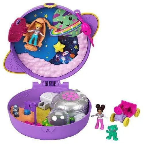 Polly Pocket Narwhal Compact with Interactive Figures for Kids 4+