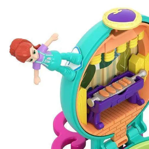 Polly Pocket Narwhal Compact with Interactive Figures for Kids 4+