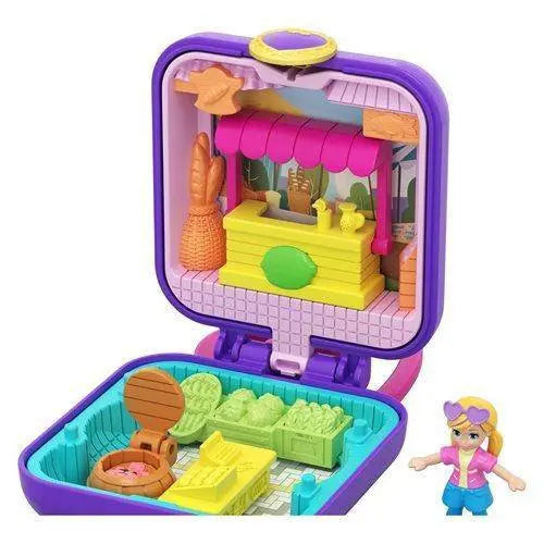 Polly Pocket Narwhal Compact with Interactive Figures for Kids 4+