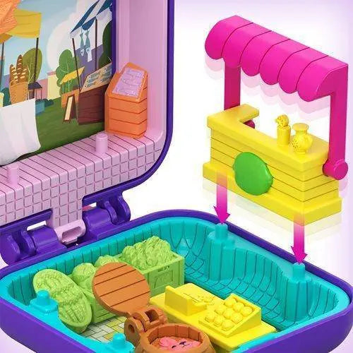Polly Pocket Narwhal Compact with Interactive Figures for Kids 4+