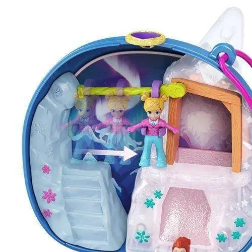 Polly Pocket Narwhal Compact with Interactive Figures for Kids 4+
