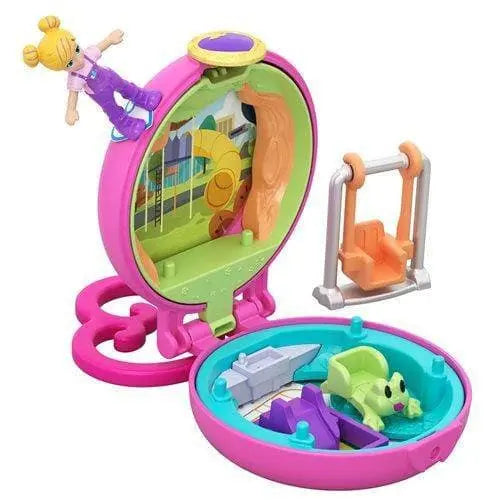 Polly Pocket Narwhal Compact with Interactive Figures for Kids 4+