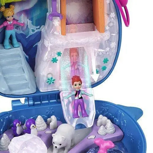 Polly Pocket Narwhal Compact with Interactive Figures for Kids 4+