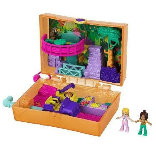Polly Pocket Narwhal Compact with Interactive Figures for Kids 4+