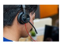 Poly Blackwire 8225 Stereo Microsoft Teams Certified USB-C Headset + USB-C/A Adapter 8X225AA