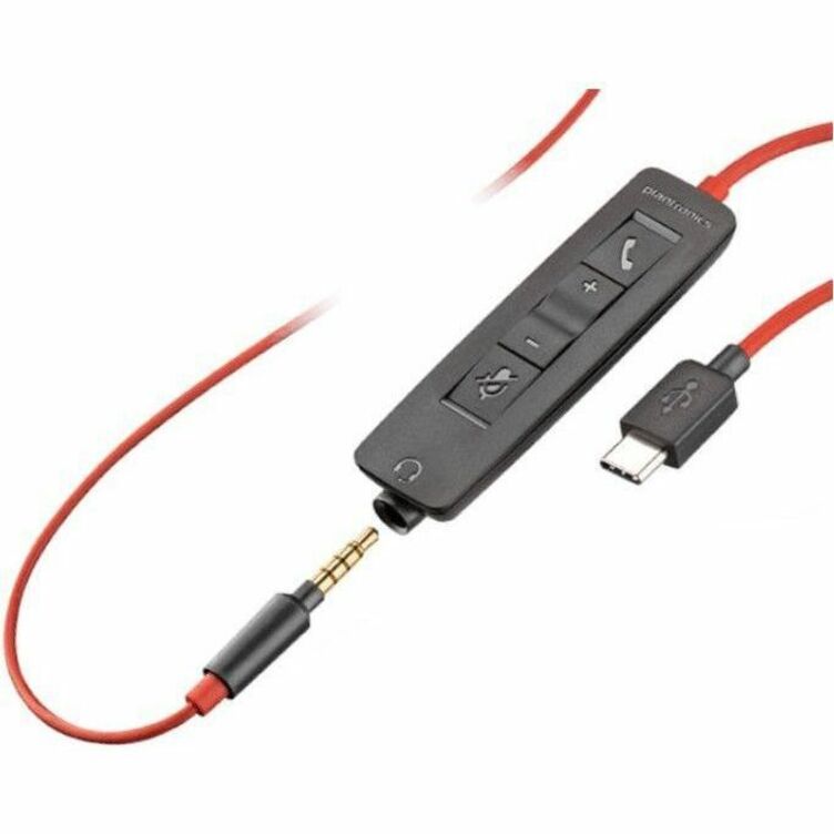 Poly Blackwire C3220 Headset - Stereo - USB Type C - Wired - 32 Ohm - 20 Hz - 20 kHz -