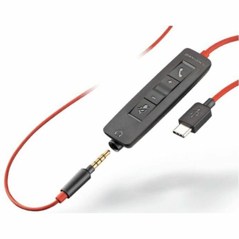 Poly Blackwire C3220 Headset - Stereo - USB Type C - Wired - 32 Ohm - 20 Hz - 20 kHz - Ove
