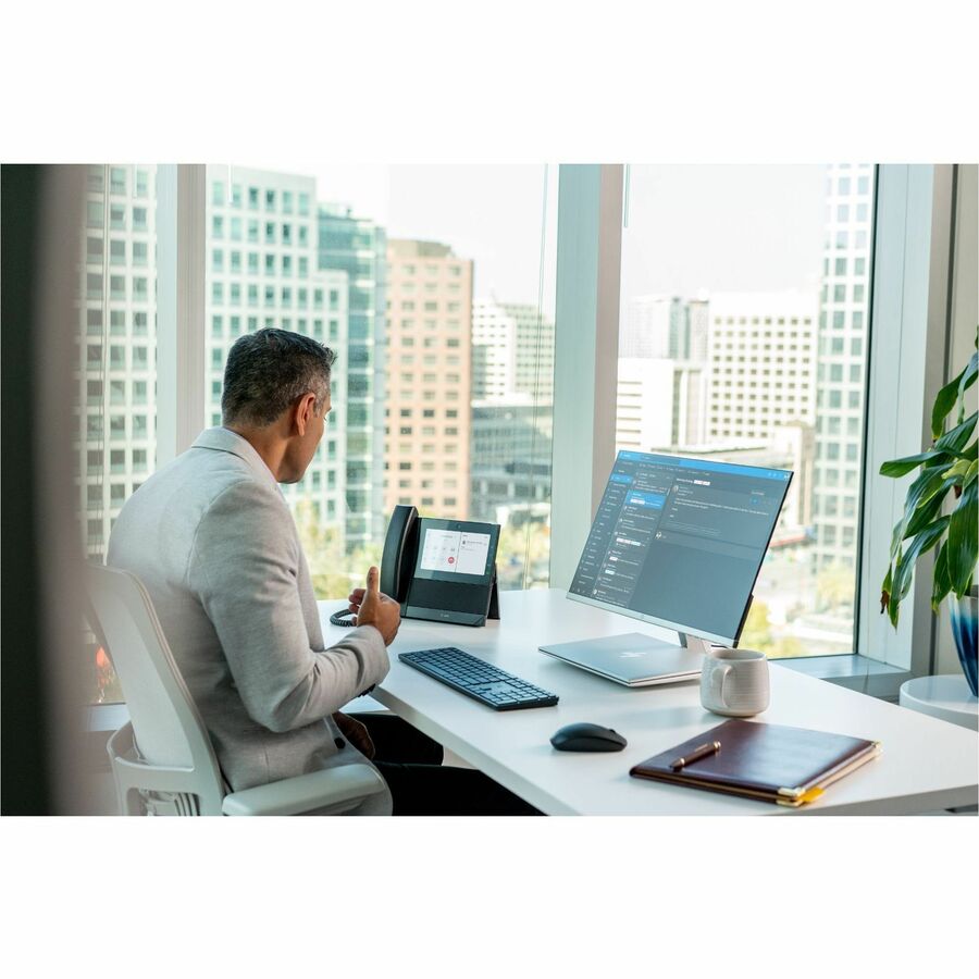 Poly CCX 700 IP Phone - Corded - Corded/Cordless - Wi-Fi Bluetooth - Desktop - Black - 24