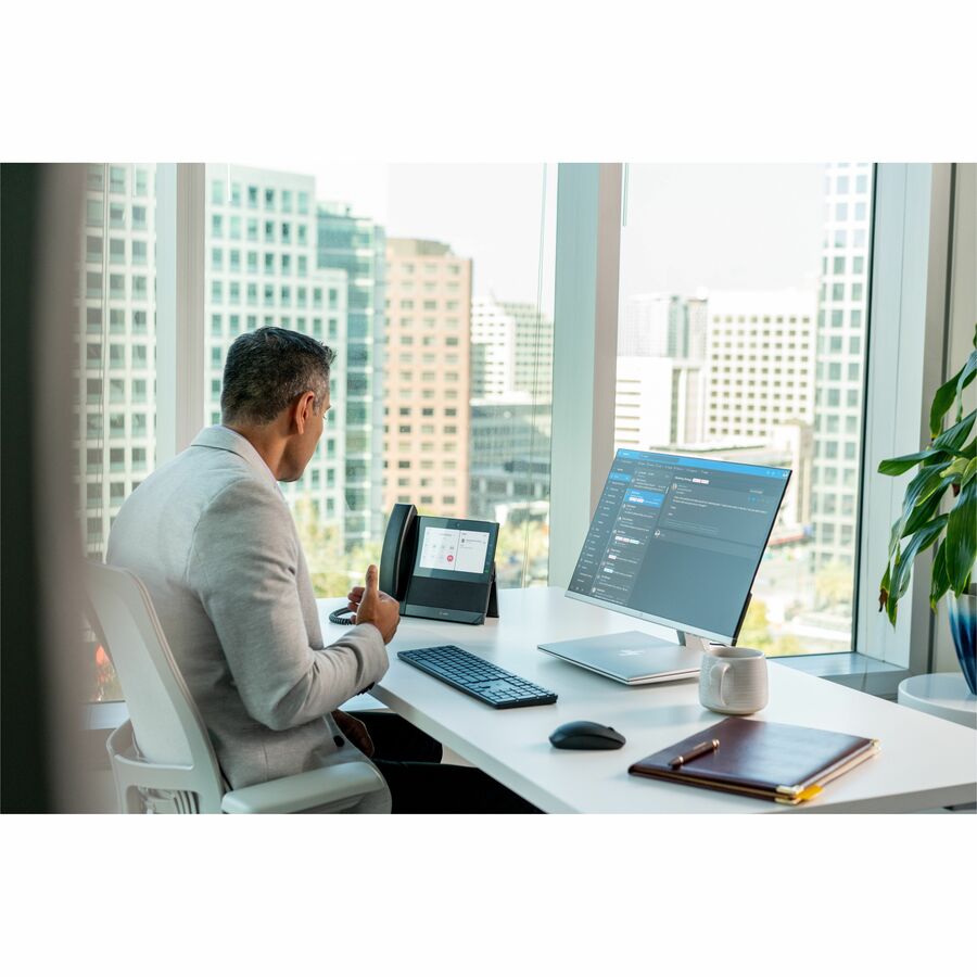 Poly CCX 700 IP Phone - Corded - Corded/Cordless - Wi-Fi, Bluetooth - Desktop - Black -