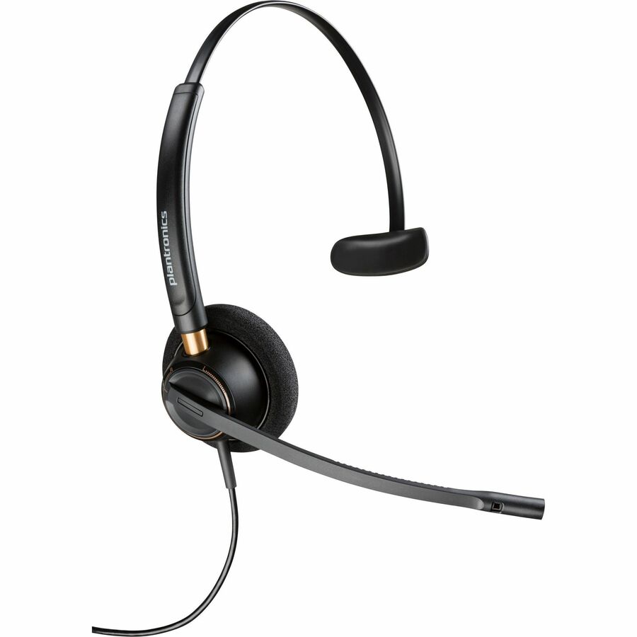 Poly EncorePro 510 with Quick Disconnect Monoaural Headset TAA - Mono - Mini-phone