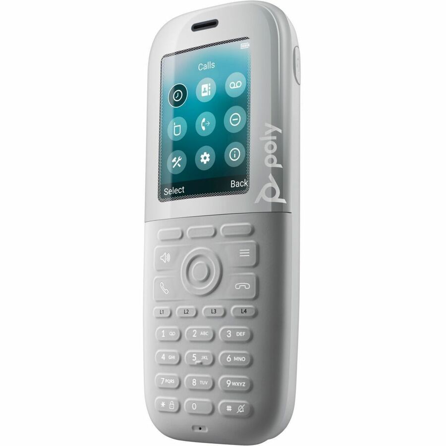 Poly Rove 40 DECT Phone Handset - Cordless - DECT, Bluetooth - 2.4" Screen Size - Audio -