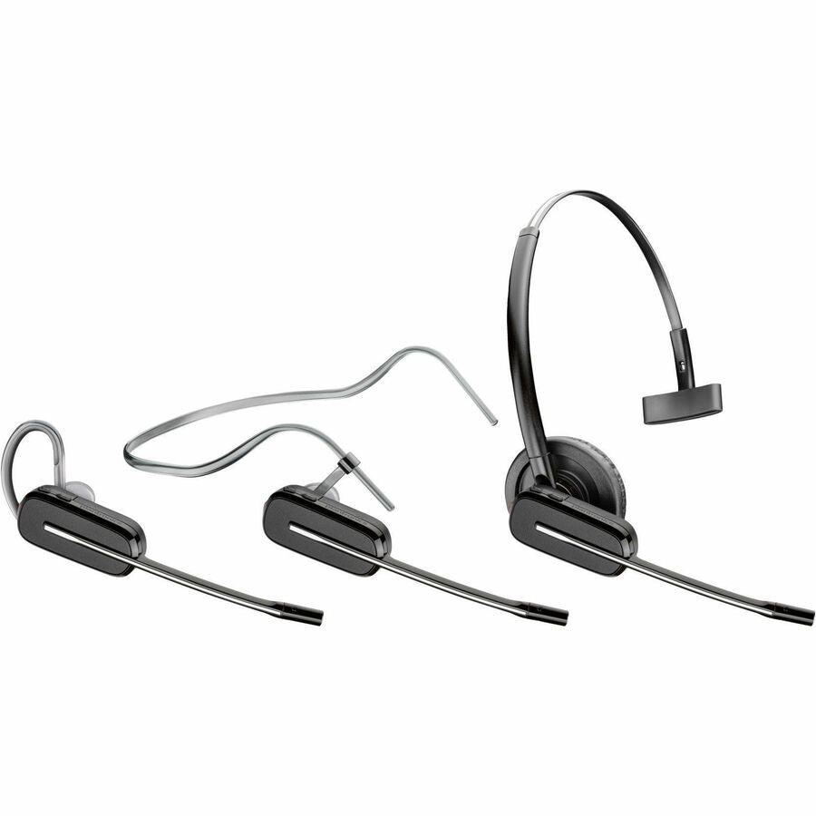 Poly Savi 8200 Office 8240 Earset - Mono - Wireless - Bluetooth - 590.6 ft - 20 Hz - 20