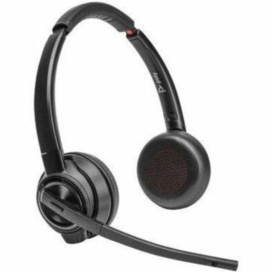 Poly Savi 8400 Office 8420 Headset - Stereo - Wireless - Bluetooth/DECT 6.0 - 590.6 ft - 2