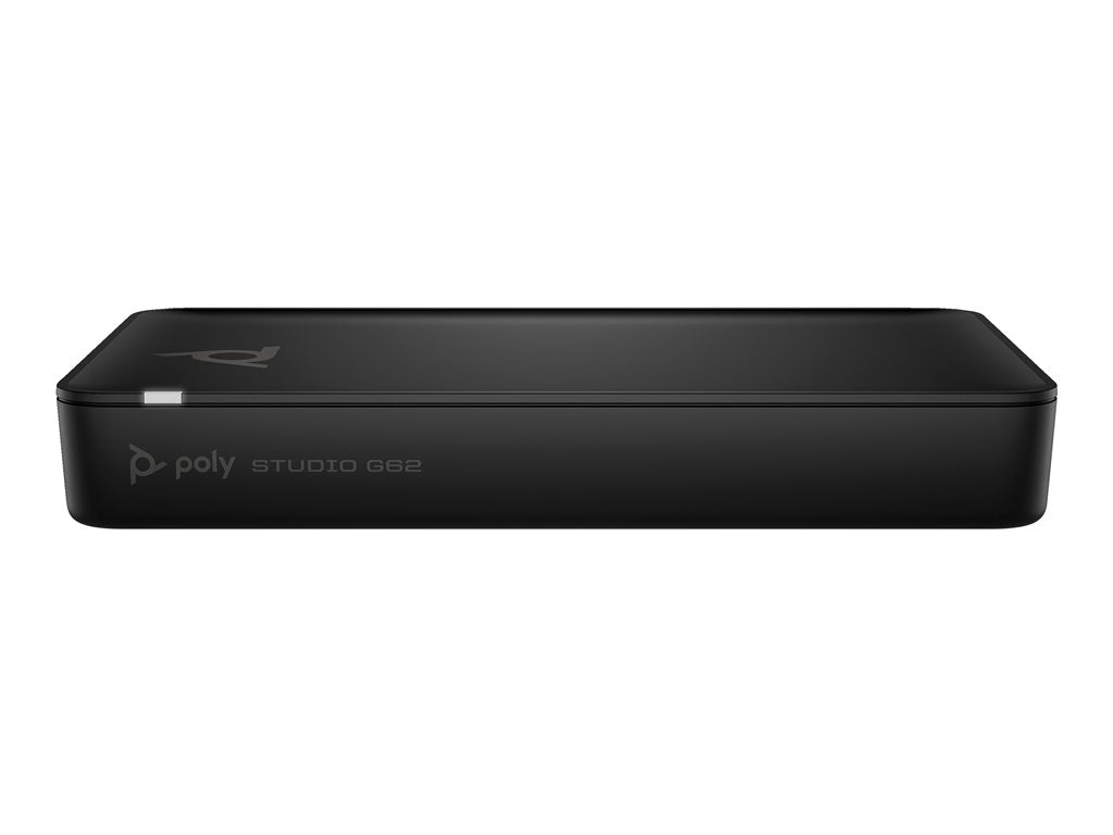 Poly Studio G62 - Video conferencing system - Certified for Microsoft Teams, Certified for Poly Video - black 99T09AA#AC3