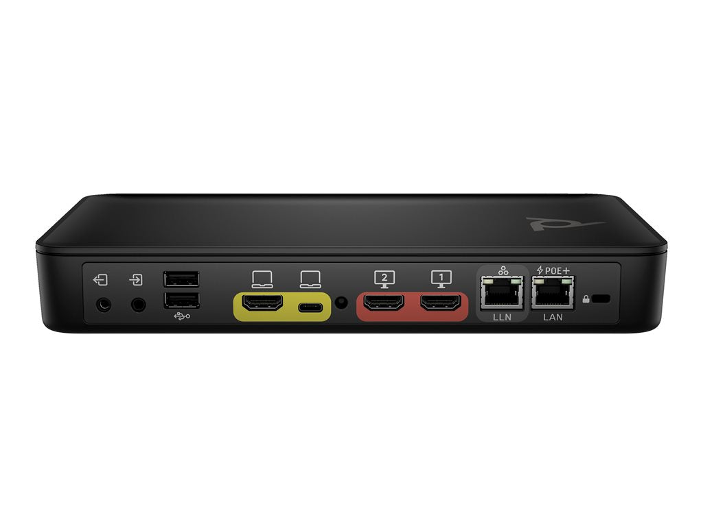 Poly Studio G62 - Video conferencing system - Certified for Microsoft Teams, Certified for Poly Video - black 99T09AA#AC3