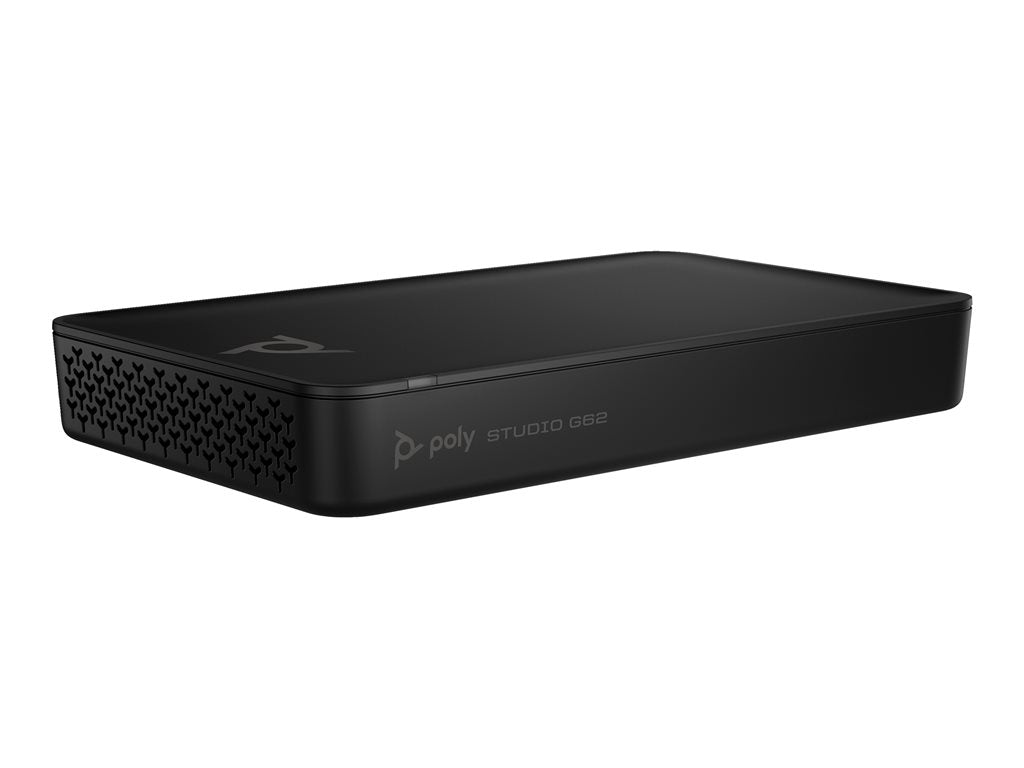 Poly Studio G62 - Video conferencing system - Certified for Microsoft Teams, Certified for Poly Video - black 99T09AA#AC3
