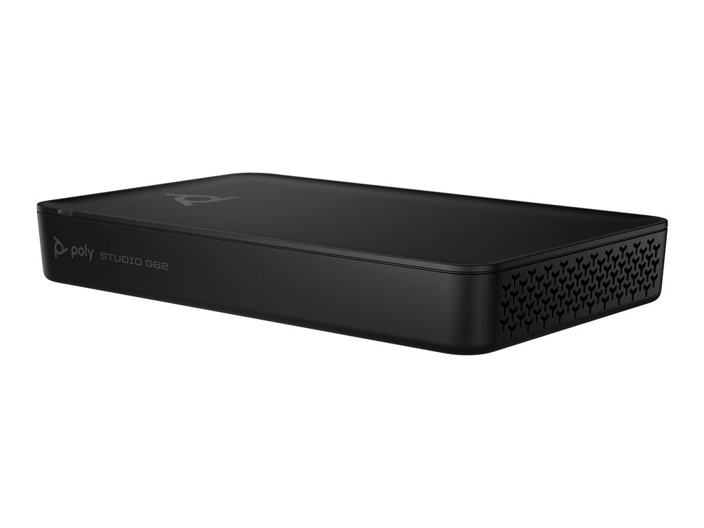 Poly Studio G62 - Video conferencing system - Certified for Microsoft Teams, Certified for Poly Video - black 99T09AA#AC3
