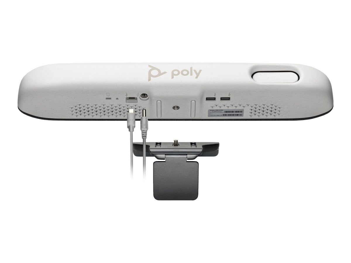 Poly Studio R30 USB Video Bar Sand – Clear Audio & Video for Professionals