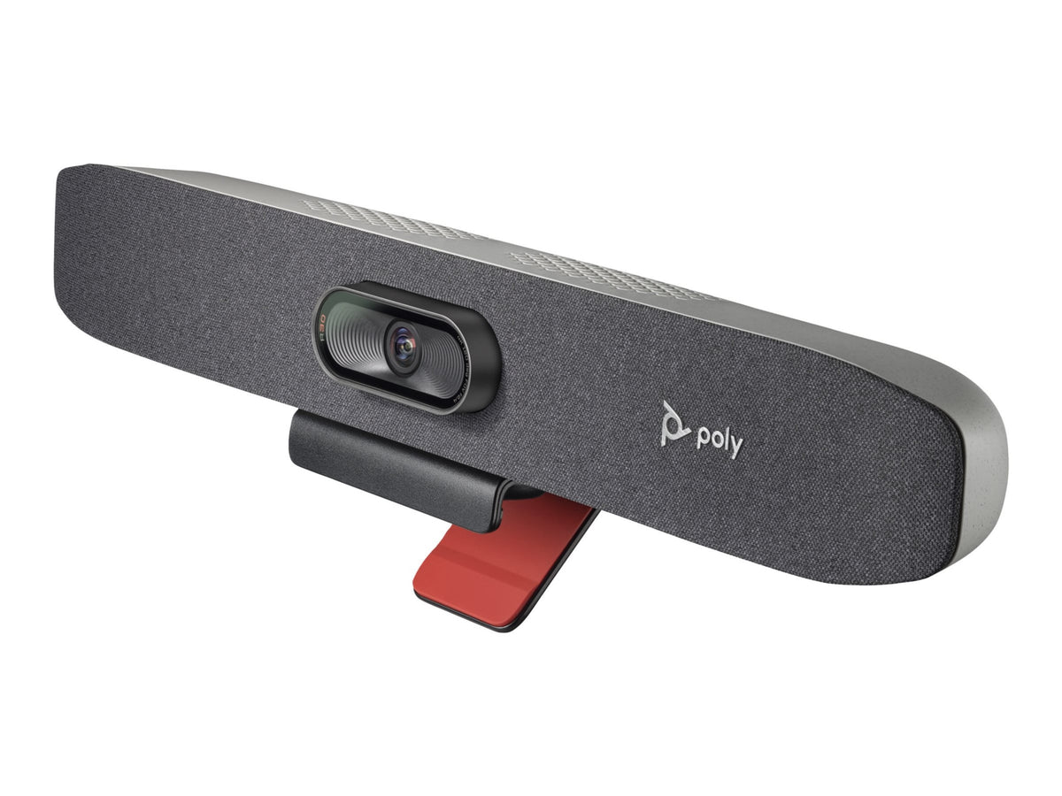 Poly Studio R30 USB Video Bar Sand – Clear Audio & Video for Professionals