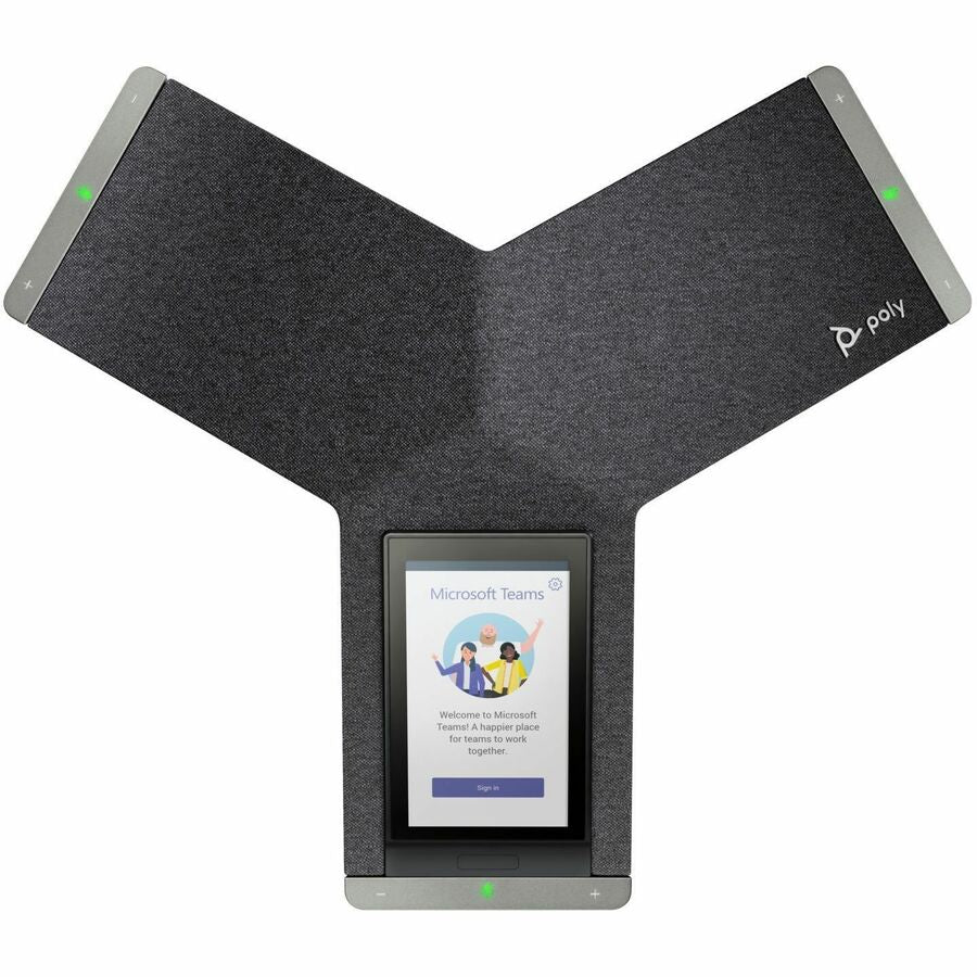 Poly Trio C60 IP Phone - Corded - Corded/Cordless - Wi-Fi, Bluetooth - Black - VoIP -