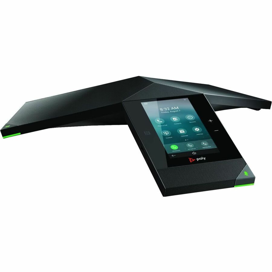Poly Trio IP Conference Station - Corded/Cordless - Bluetooth, Wi-Fi, NFC - Black - VoIP