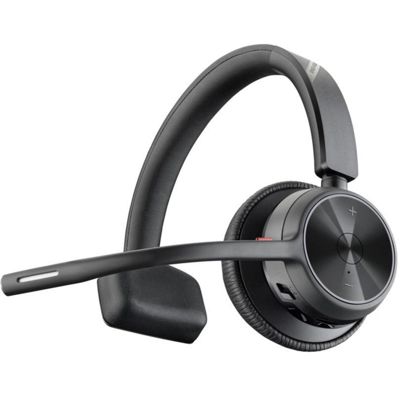 Poly Voyager 4300 UC 4310 Headset - Mono - USB Type A - Wireless - Bluetooth - 164 ft -
