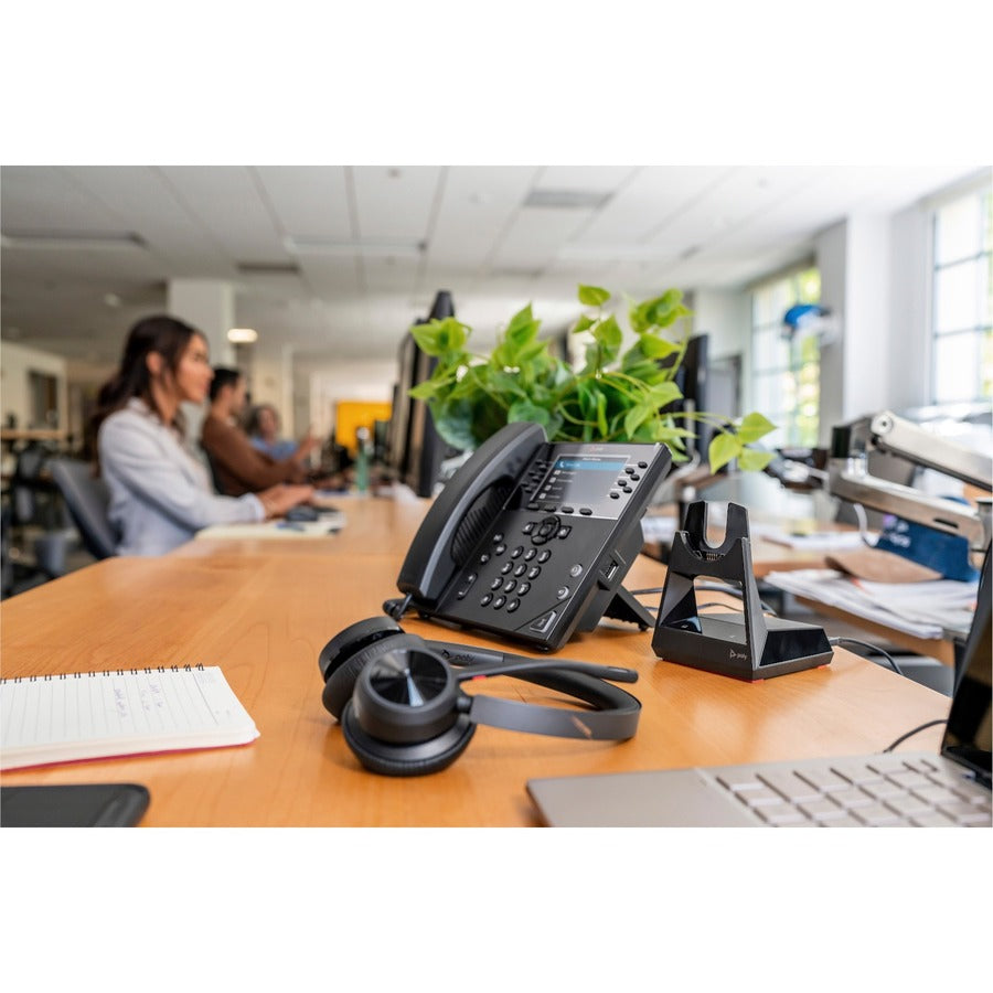 Poly Voyager 4320 USB-A Headset - Siri, Google Assistant - Stereo, Mono - USB Type A, USB