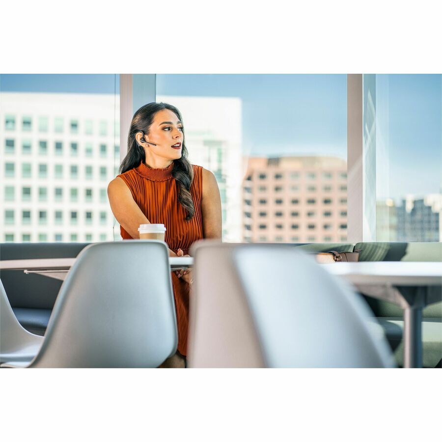 Poly Voyager 5200 USB-A Office Headset TAA - Siri Google Assistant - Mono - Wireless - Blu