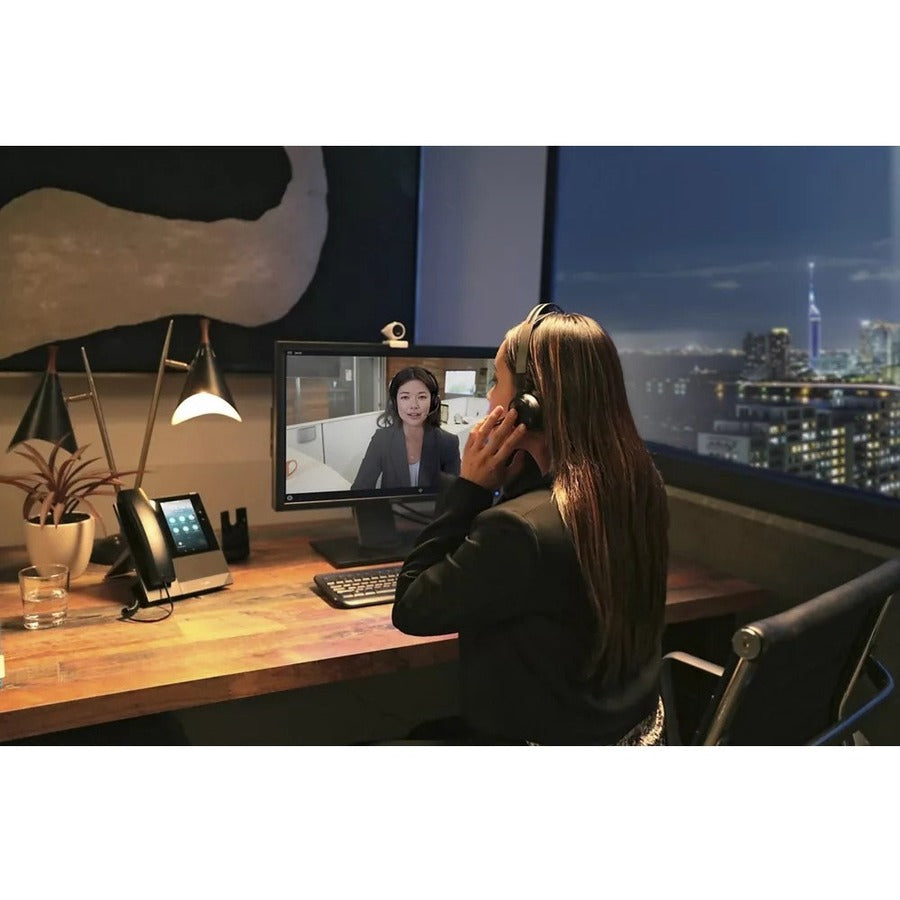 Poly Voyager Focus 2 Headset - Stereo - USB Type A, Micro USB - Wired/Wireless -