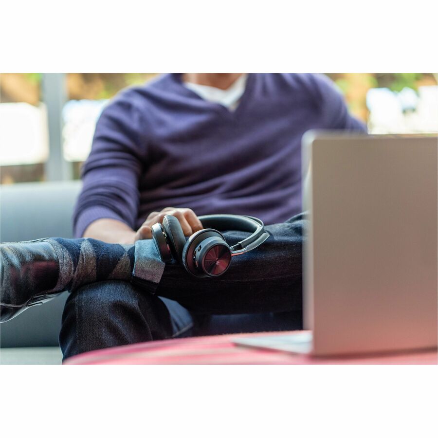 Poly Voyager Focus 2-M Microsoft Teams Certified With Charge Stand Headset - Google