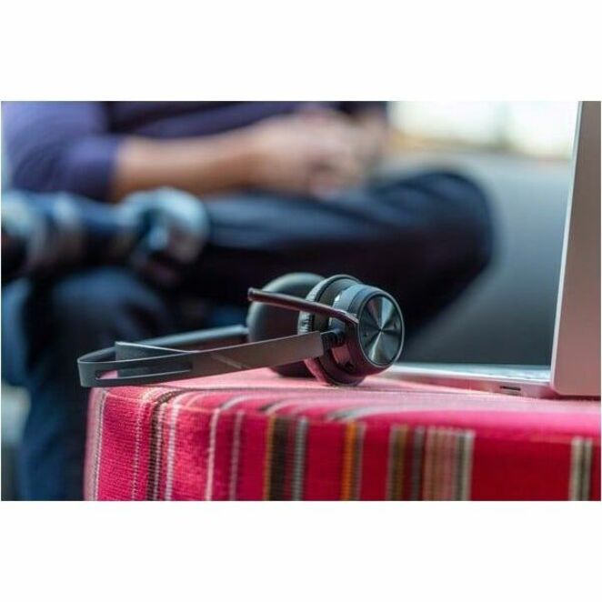 Poly Voyager Focus 2 Microsoft Teams Certified USB-C Headset - Siri, Google Assistant -