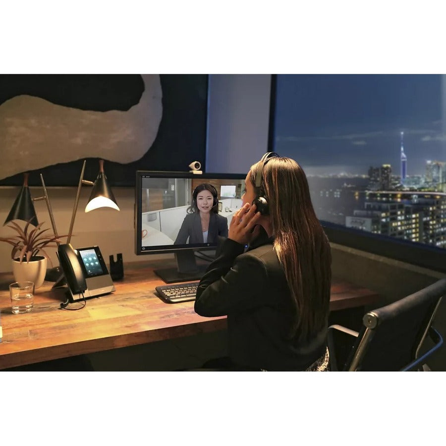 Poly Voyager Focus 2 USB-A Headset With Charging Stand - Stereo - USB Type A -