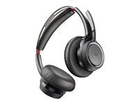 Poly Voyager Focus B825-M Headset - Stereo - Wireless - Bluetooth - 98 ft - On-ear -