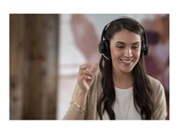 Poly Voyager Focus B825-M Headset - Stereo - Wireless - Bluetooth - 98 ft - On-ear -