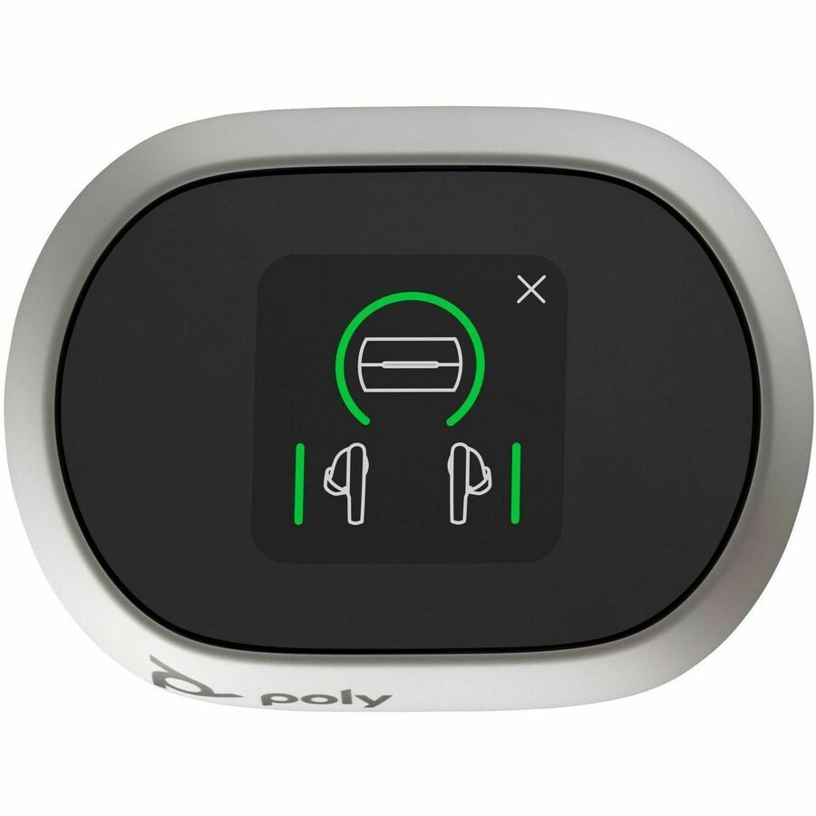 Poly Voyager Free 60+ UC Earset - Stereo, Mono - True Wireless - Bluetooth - 9.8 ft - 20