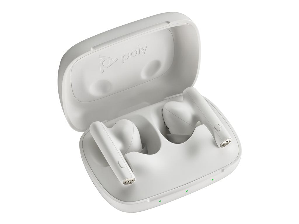 Poly Voyager Free 60 UC M - True wireless earphones with mic - in-ear - Bluetooth - active noise canceling - USB-C via
