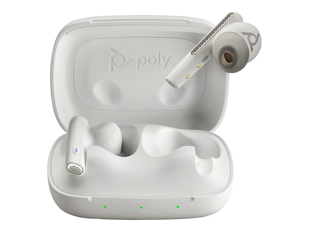 Poly Voyager Free 60 UC M - True wireless earphones with mic - in-ear - Bluetooth - active noise canceling - USB-C via